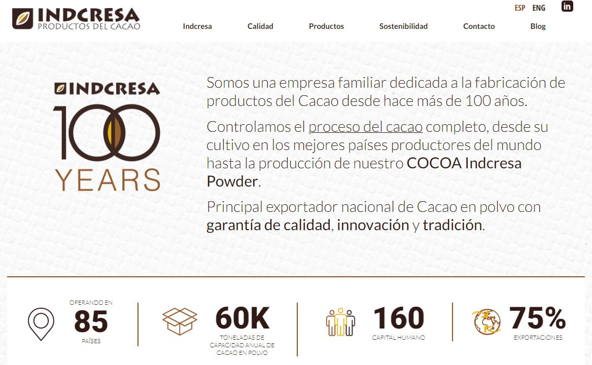 incresa website